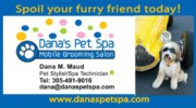 Dana's Pet Spa Mobile Grooming Salon